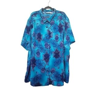 A Personal Touch Hawaiian Summer Button Up 5X